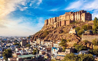 Castles, Forts & Palaces of Rajasthan - Pre Cruise to Dubai