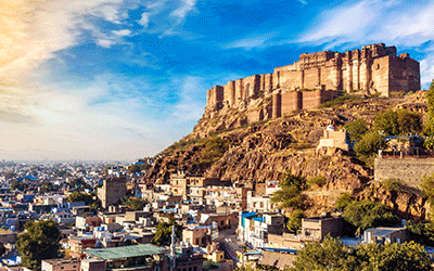 Castles, Forts & Palaces of Rajasthan (Pre Cruise) to Norwegian Sun Cruise