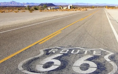 Historic Route 66 Santa Monica Style