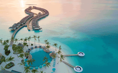 Honeymoon in Maldives - All Inclusive with Premium Economy 
