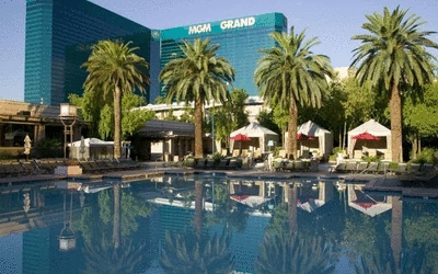 Mayweather vs McGregor fight - MGM Grand Las Vegas Hotel & Casino