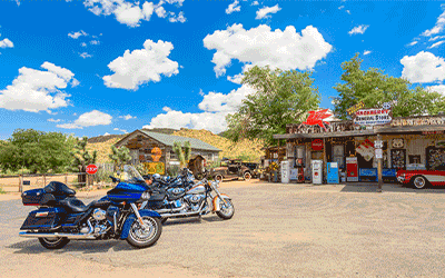 Route 66 - Self Drive on a Harley Motorbike